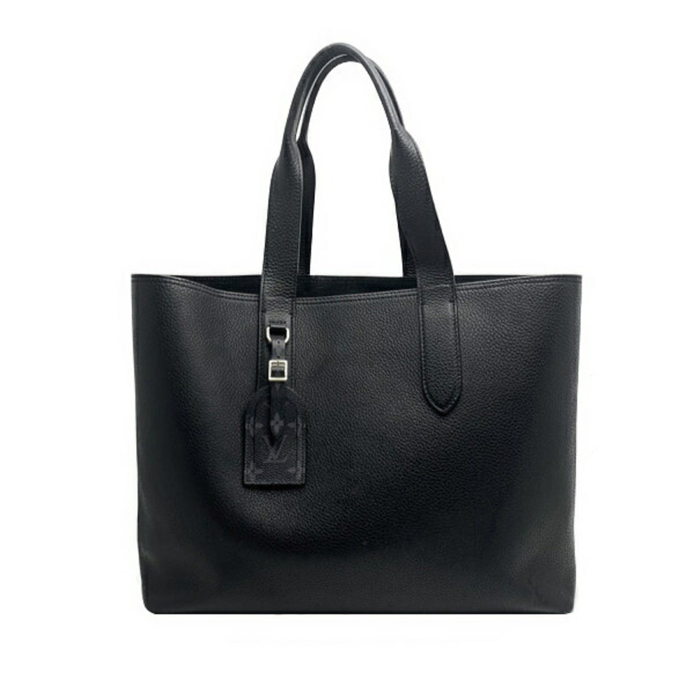 Louis Vuitton Tote bag Taurillon leather Cabas Voyage NV Noir Black